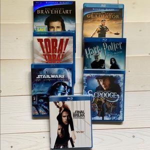 Variety of Blue Ray Movies